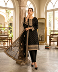 Festive Cotton Embroidered 3pcs (Unstitched)
