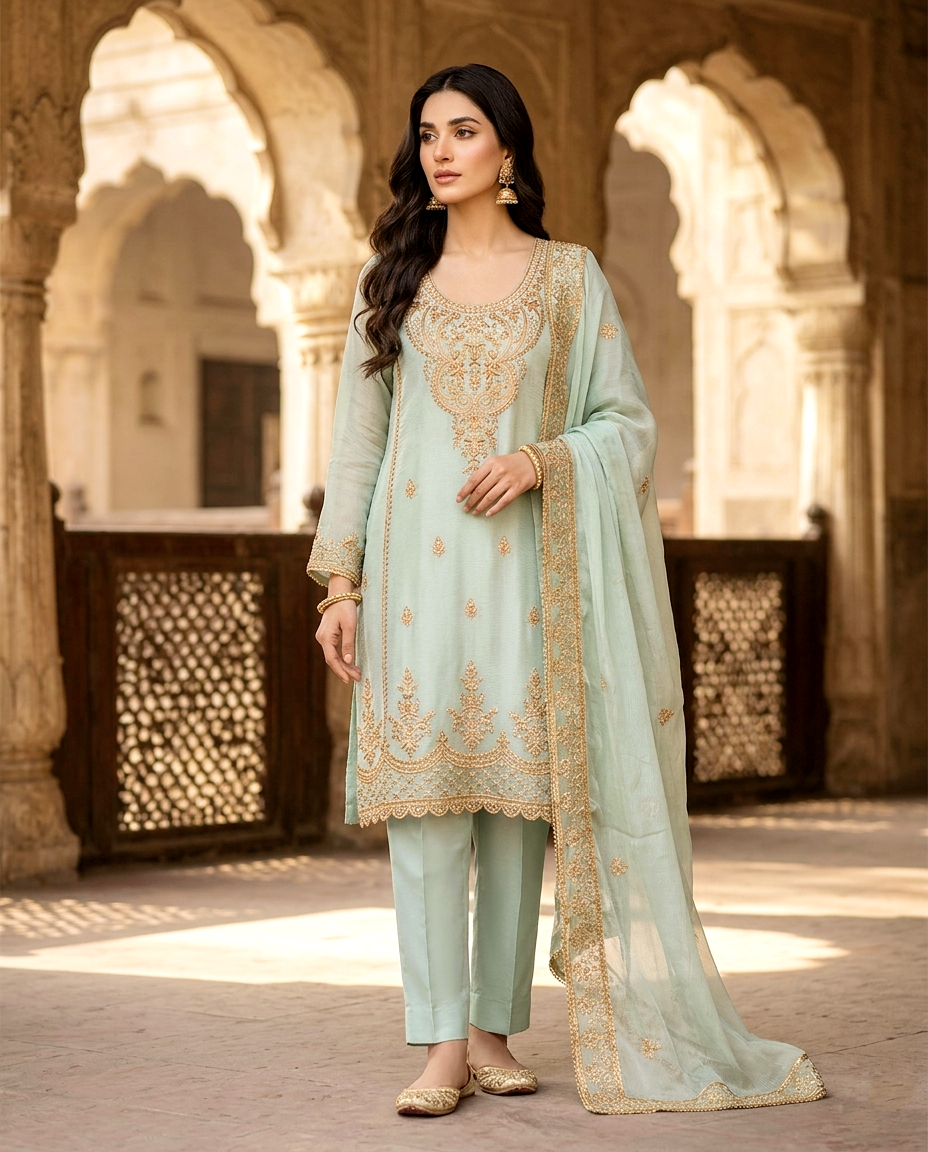 CutDana Crincle D.no 273 ( Unstitched)