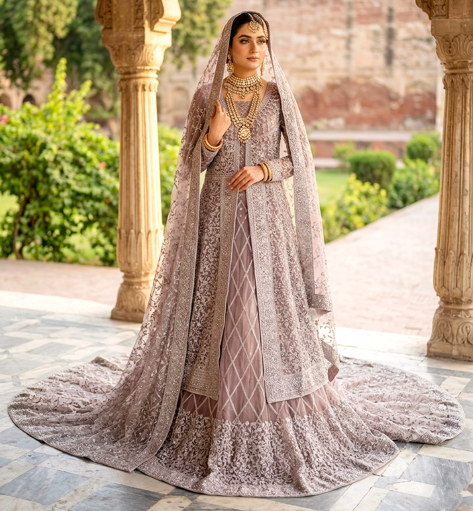 Orchid Grace Front-Open Maxi (Unstitched)