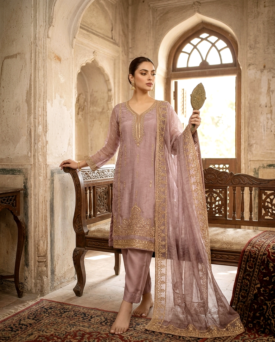 CutDana Crincle D.no 555 ( Unstitched)