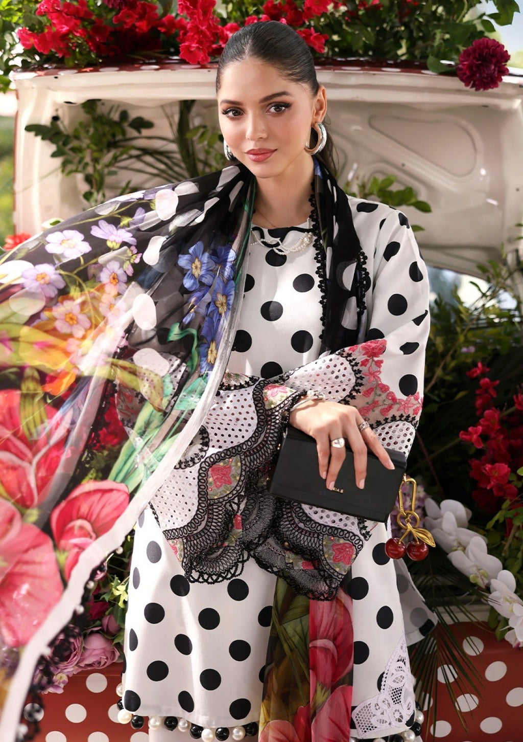 Lawn - Maria B - M Prints - The Sun Club 26 - embroidered