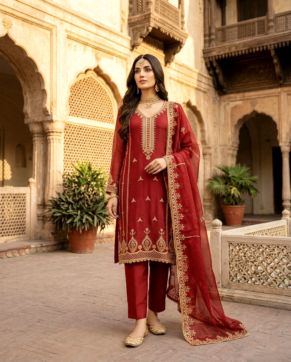 CutDana Crincle D.no 473 ( Unstitched)