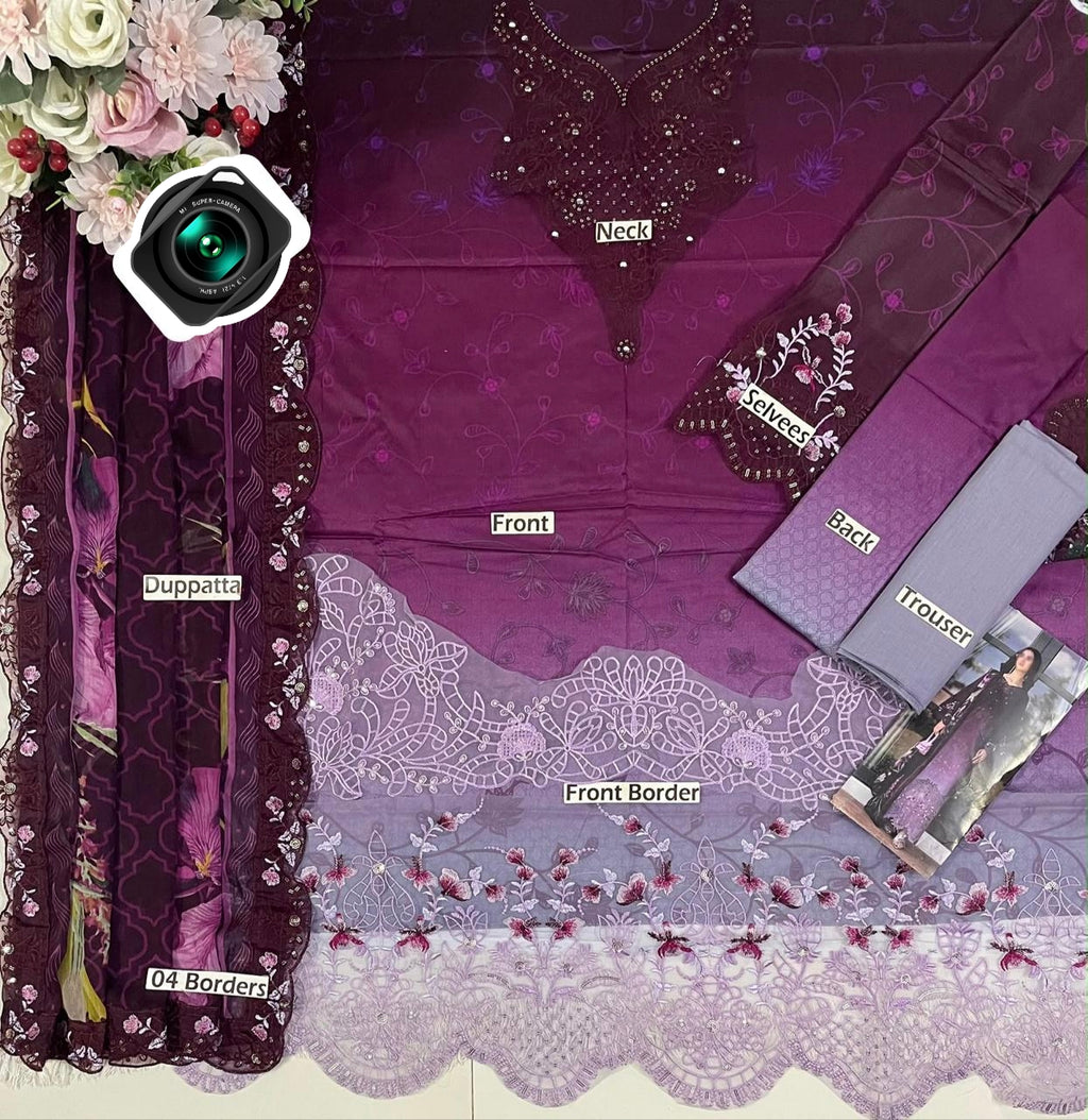 NOOR BY SADIA Print and Embroidered