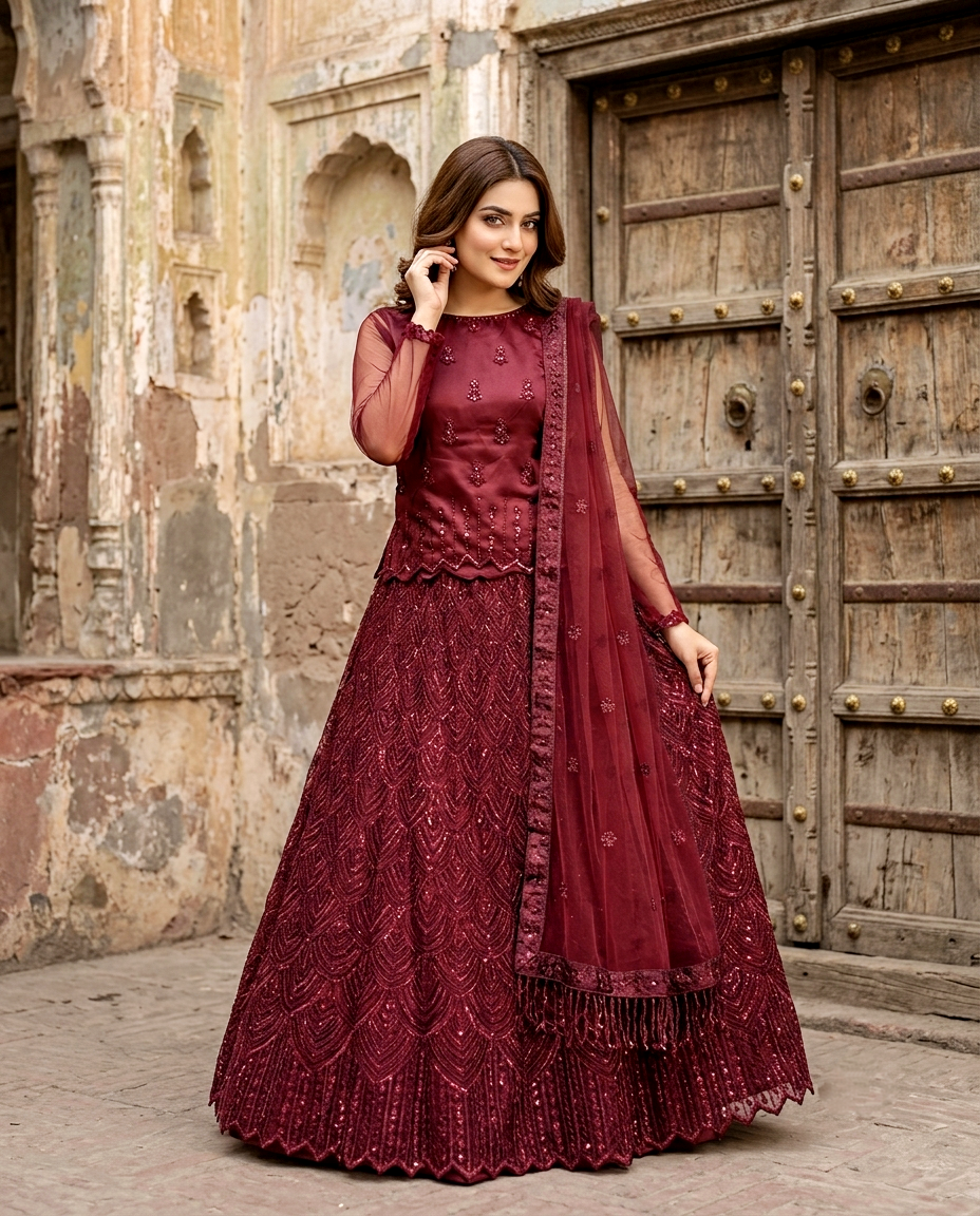 Aria Embellished Lehenga