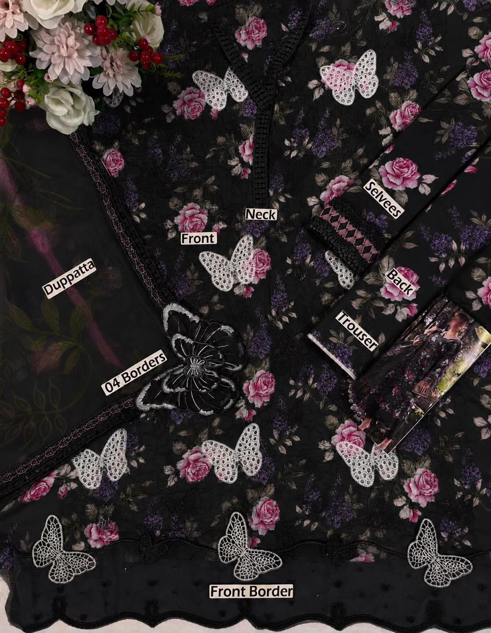 Maria.B Lawn Butterfly M-1D