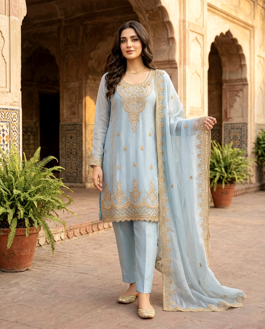 CutDana Crincle D.no 273 ( Unstitched)