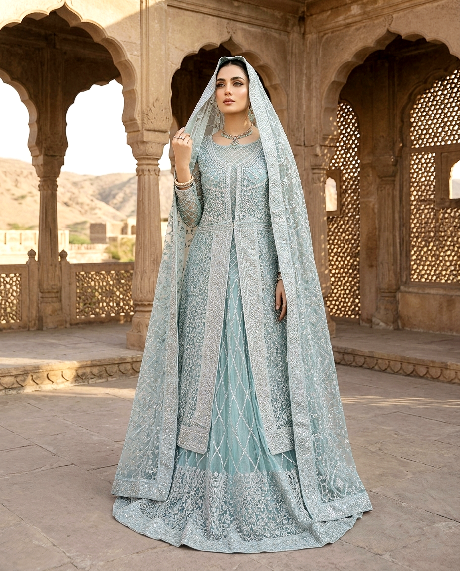 Orchid Grace Front-Open Maxi (Unstitched)