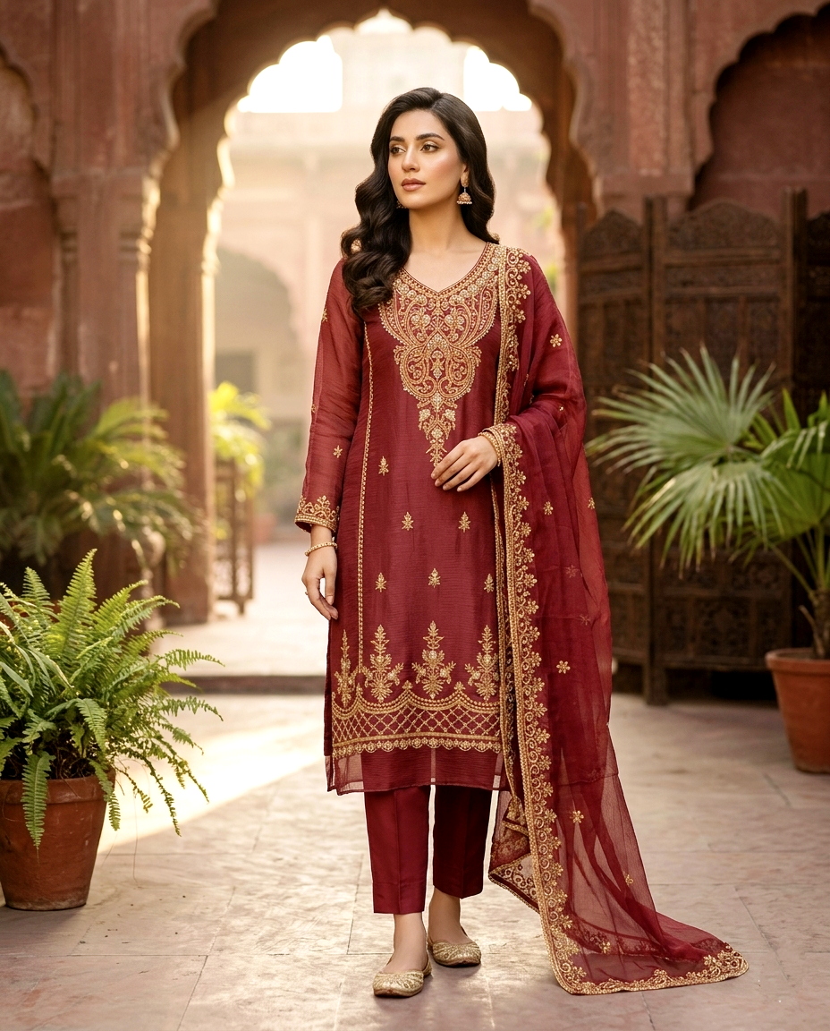 CutDana Crincle D.no 273 ( Unstitched)