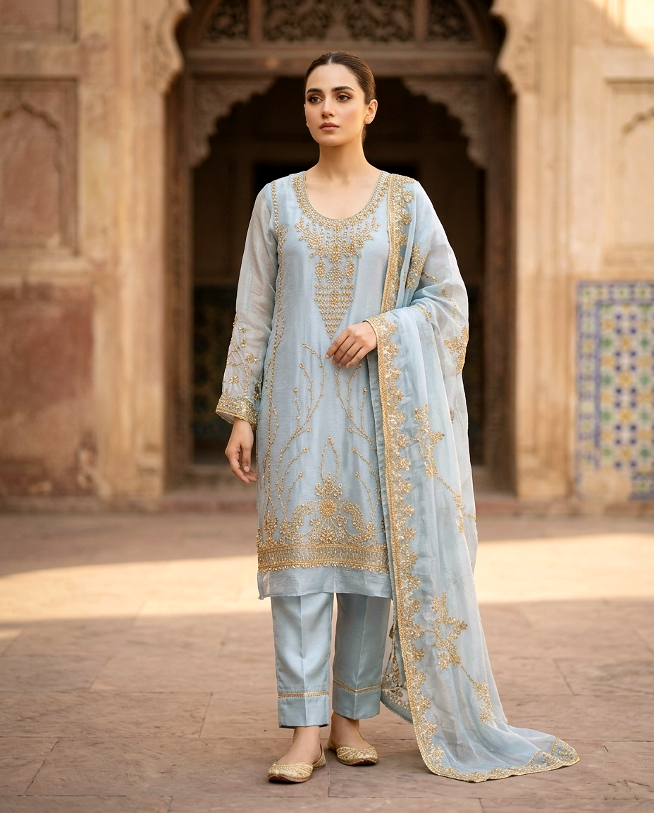 CutDana Crincle D.no 373 ( Unstitched)