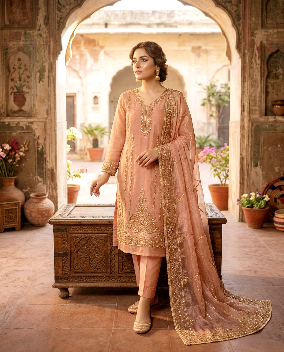 CutDana Crincle D.no 555 ( Unstitched)
