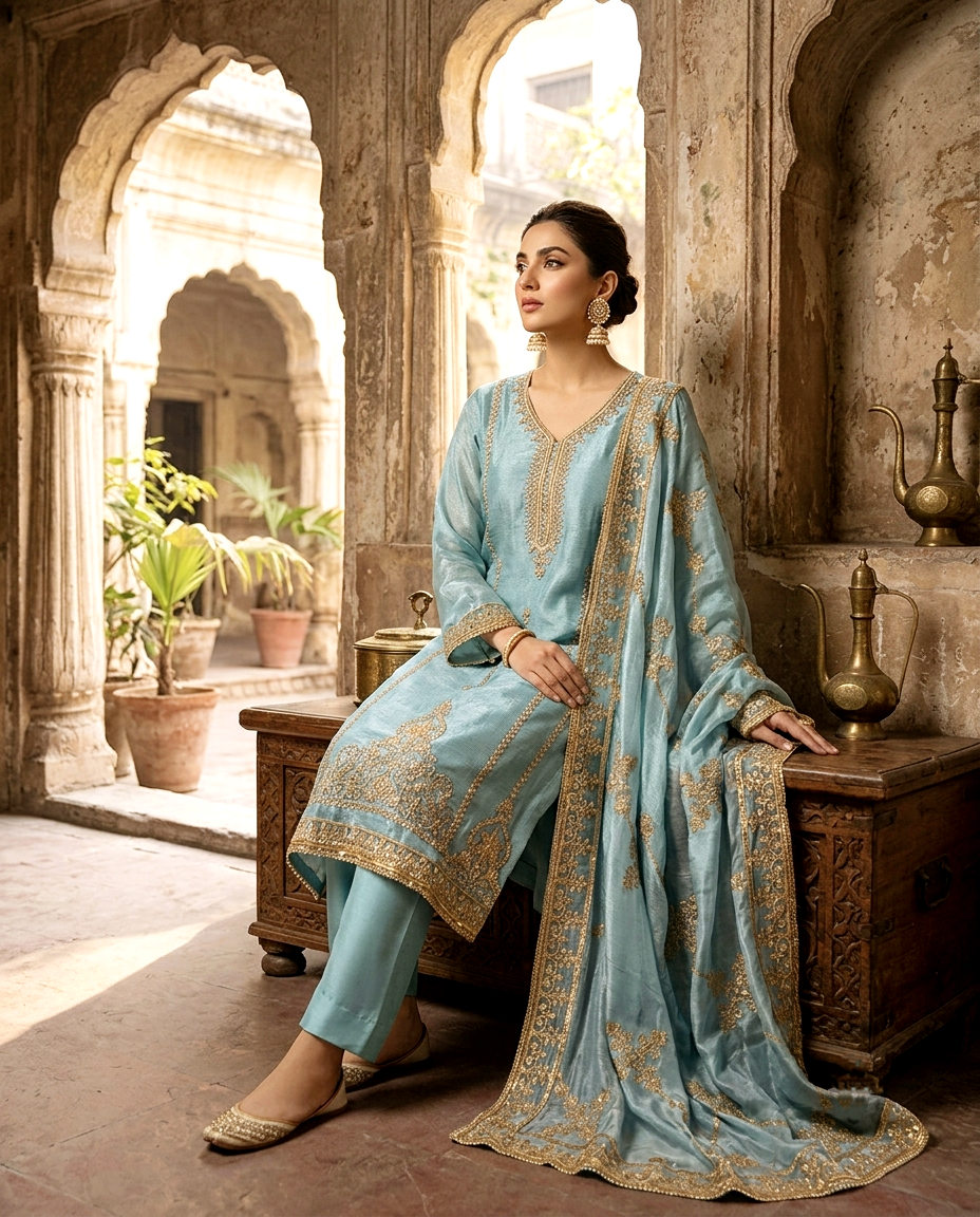 CutDana Crincle D.no 555 ( Unstitched)