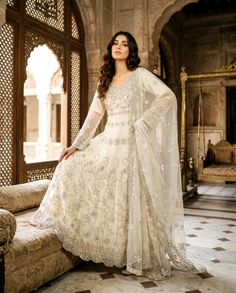 Wisteria Dream – Pulsework-Embellished Maxi
